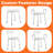 500 lbs Capacity Height Adjustable Bath Seat for Elderly