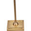 Beverlin 138cm Antique Brass Torchiere Floor Lamp