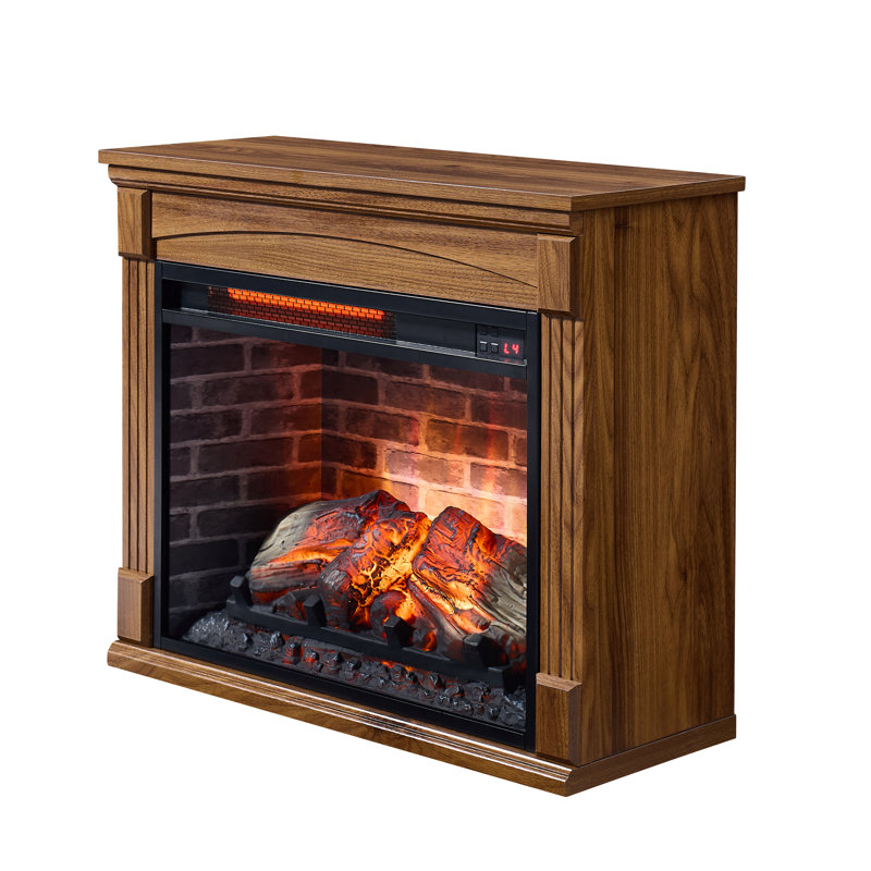 Meuble télé avec foyer électrique, foyer portable et effet de flamme réaliste pour un usage domestique polyvalent