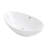  Eclisse 23.25"W x 15.4"D Vitreous China Oval Bathroom Vessel Sink with Overflow