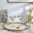 Norine Capiz Rattan Round Serving Tray