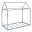 Lit plateforme simple en métal-580374958