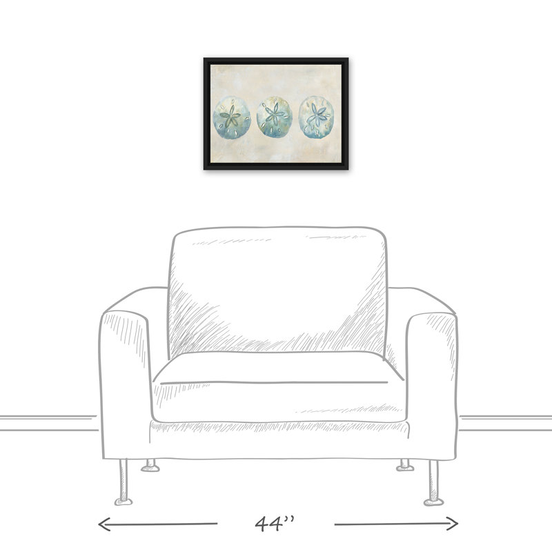 Sand Dollars, H 13,75 po x l 17,75 po