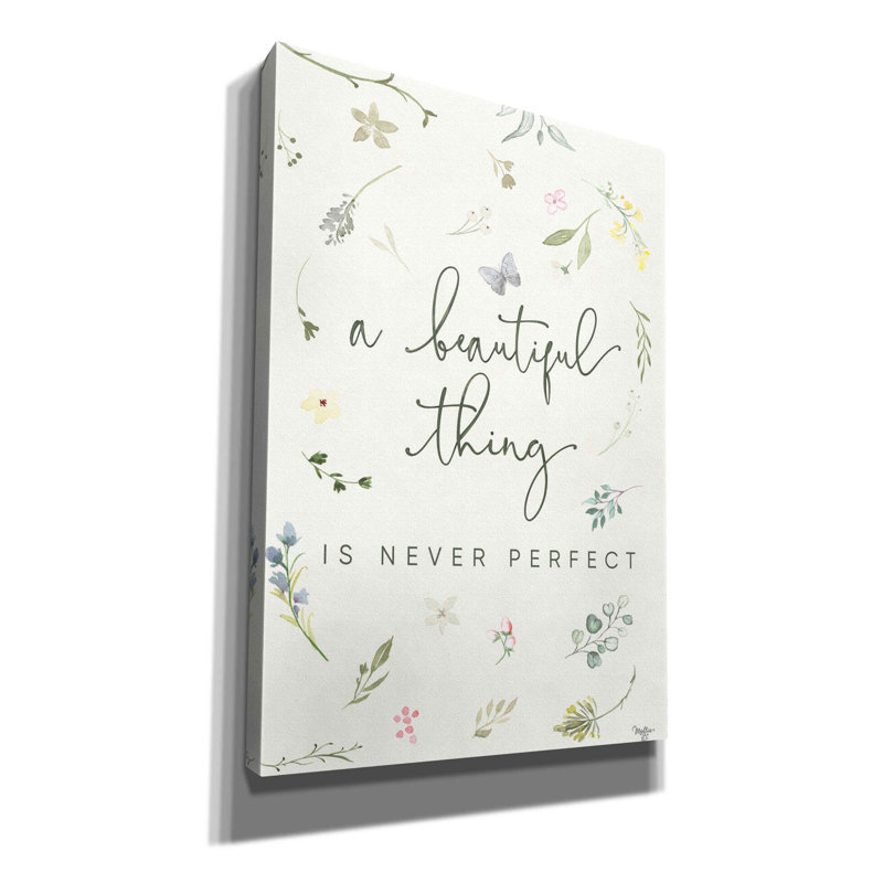 «A Beautiful Thing», reproduction sur toile tendue, H 26 po x l 18 po x P 0,75 po
