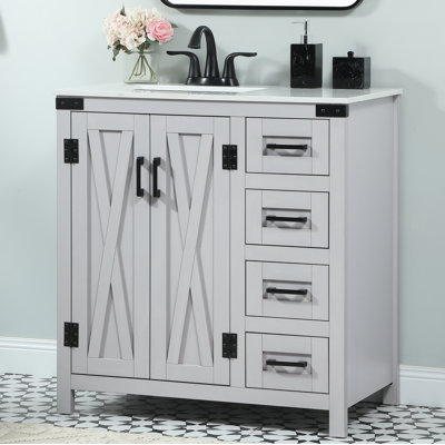 Ensemble de meuble-lavabo simple 32 po Slayton