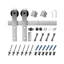 Sliding Barn Door Hardware Kit for Single Sliding Barn Door-1644370153-1644370155