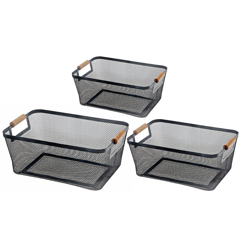 Porte-revues avec plateau en bois