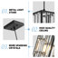 Luminaire suspendu moderne en métal de luxe à 1 lumière Wannanup-527586923