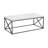 Brady Coffee Table, Faux Wood Top, Metal X Frame-111703231-111703230-111703228
