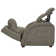 Shiller Power Lay Flat Recliner With Power Adjustable Headrest And Lumbar, Zero Gravity And CR3 Therapeutic Massage Covered In Nanobionic Fabric