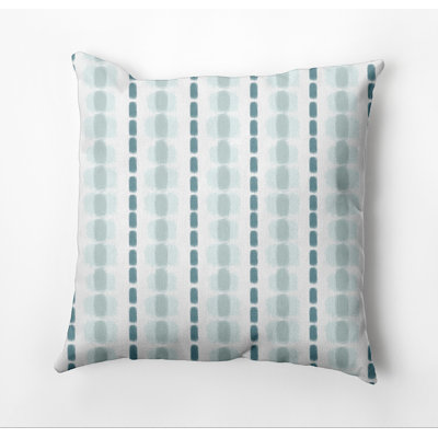 Funky Junky Striped Outdoor Reversible Throw Pillow