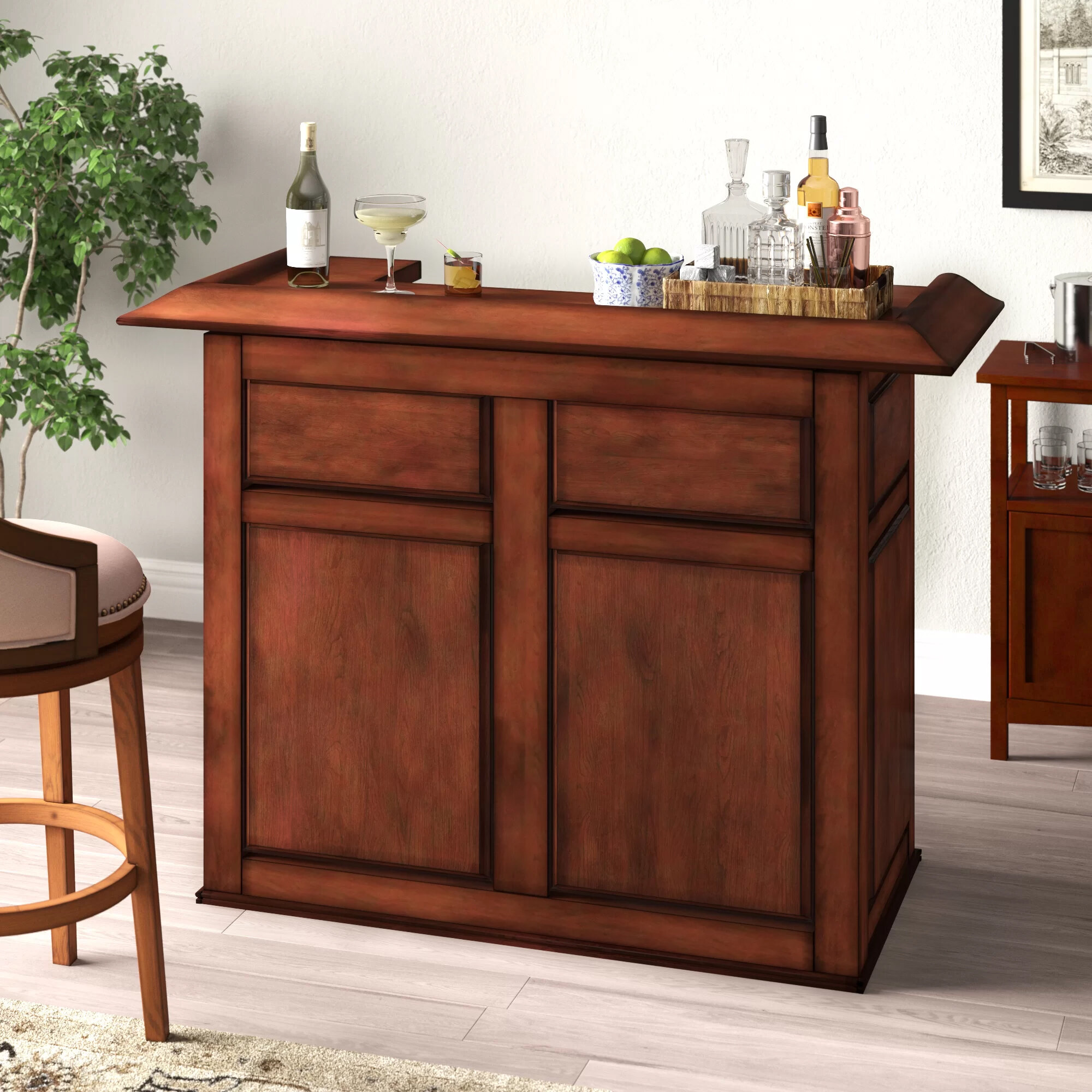  Home Bar Furniture - Glass / Home Bar Furniture / Game &  Recreation Room Furnitu: Home & Kitchen