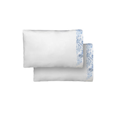 Glicine Print Pillow Case