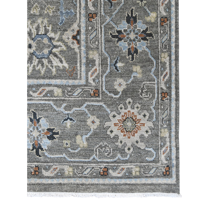 Bristol Wool Geometric Area Rug, Rectangle 2' x 3'