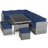 9 - Person Modular Patio Conversation Set with Cushions-1368862509