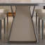 Modern Simple Family Dining Table Sets 4 - Person Double Pedestal Dining Set-101945780