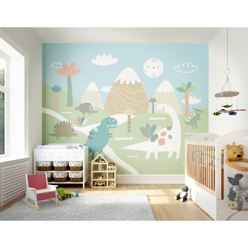 Holmes Mural, 240cm L x 300cm W, Pale Green