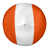 Orange / blanc