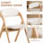 Upholstered Padded Stackable Folding Chair-337330074