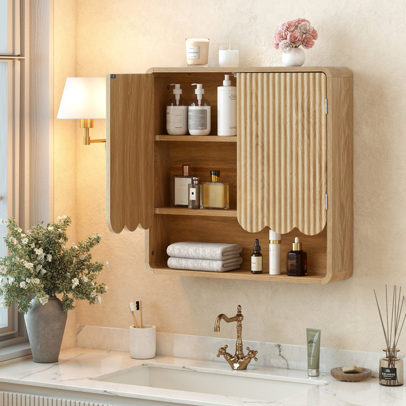 Armoire murale de salle de bain, Natural