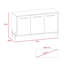 Etherton 3 Door Sideboard