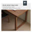 Bureau en bois massif en forme de L brun noisette-698698533-698698530