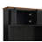 (Black) Farmhouse 5-in-1 Entryway Hall Tree with Storage Bench Cabinets Drawers and Hooks for Hallway Mudroom Living Room-1393505891
