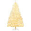 Grand arbre de Noël artificiel pré-éclairé-1018955949