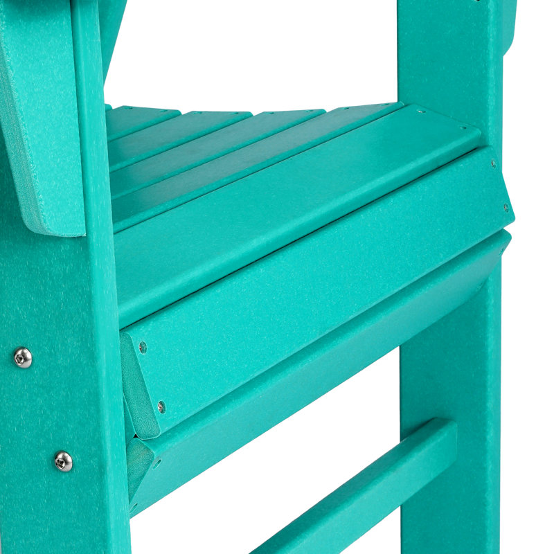 Ensemble de 2 chaises Adirondack Modern Curveback, Teal