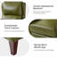 Fauteuil inclinable en cuir Beecher 28,75 po-506872490