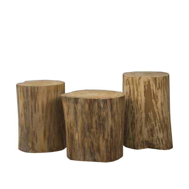 Lochhead Solid Wood End Table, 17" H x 15" W x 15" D
