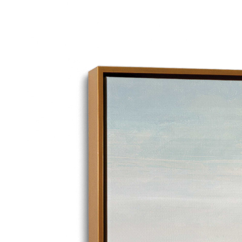 Coastal View II by Stellar Design Studio Art Print, Framed Canvas, 32 W x 24 H, Gold
