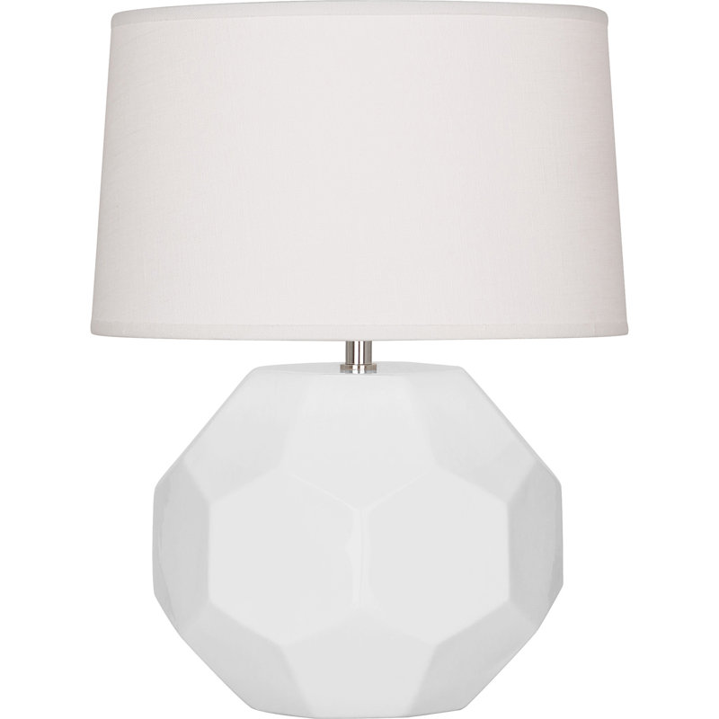 Small Franklin Accent Lamp, 16.5" H x 12.5" W x 12.5" D, Daisy