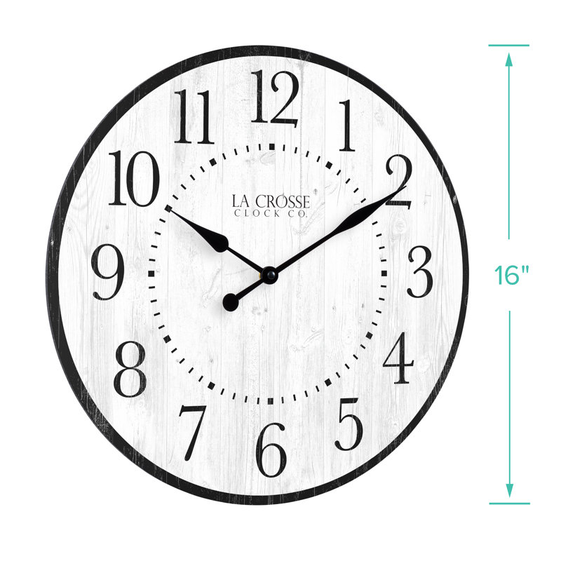 Horloge murale 15,75 po Avannah