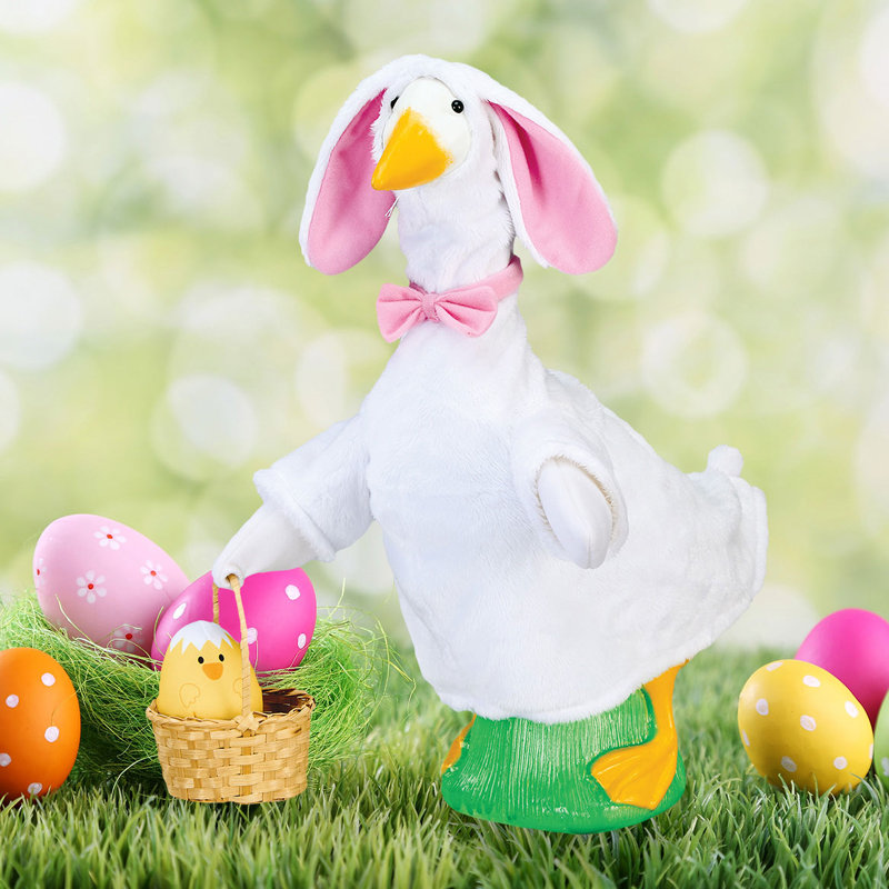 Tenue de lapin de Pâques