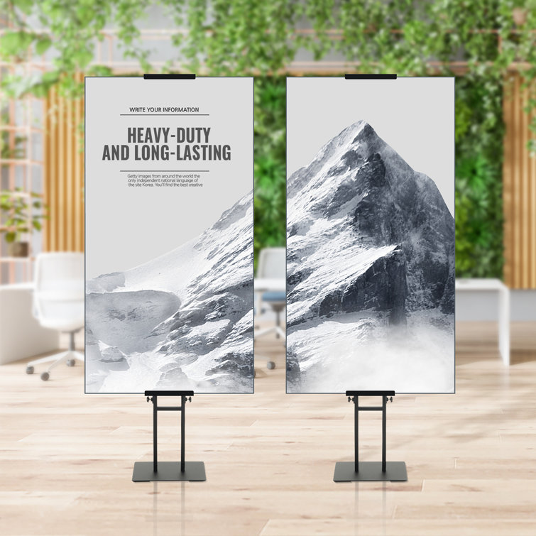 a Frame Boards Durable Metal Sign Holder Reusable Restaurant Display Poster  Stand - China Aluminum Poster Stand and Poster Frame price