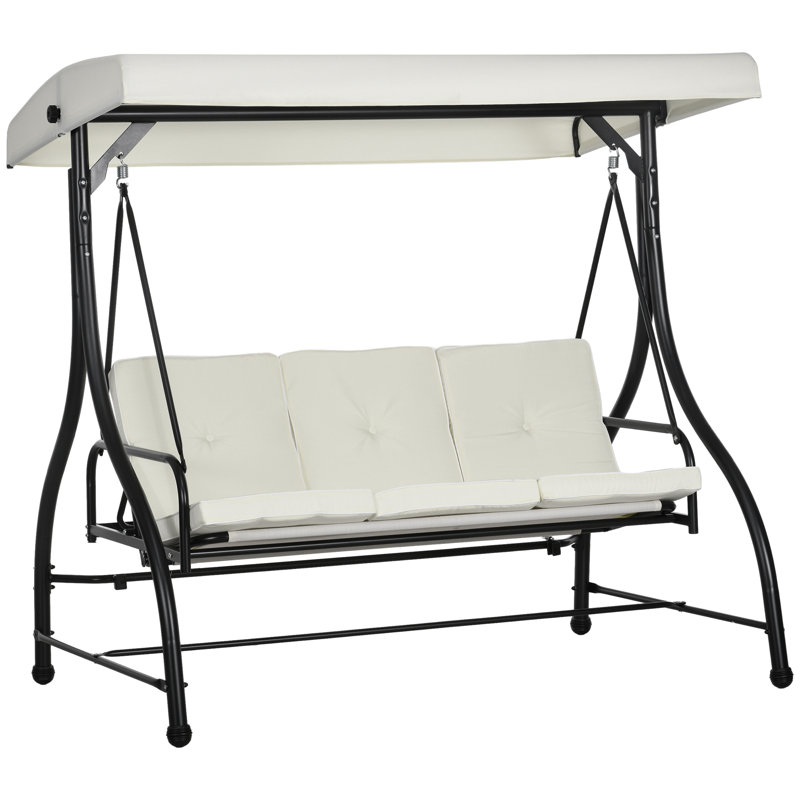 3 Person Porch Swing with Canopy