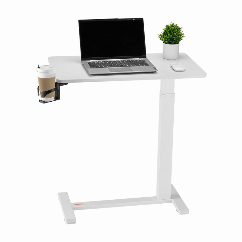 Adjustable Metal Base Computer Desk