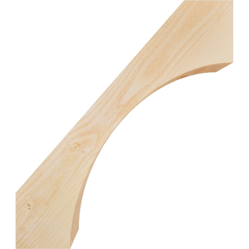 Attelle de genou Westlake, Sapin de Douglas, Scié brut, H 32 po x l 6 po x P 28 po