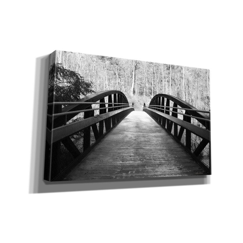 Art mural sur toile «Wiconisco Creek Bridge» par Lori Deiter, H 26 po x l 40 po