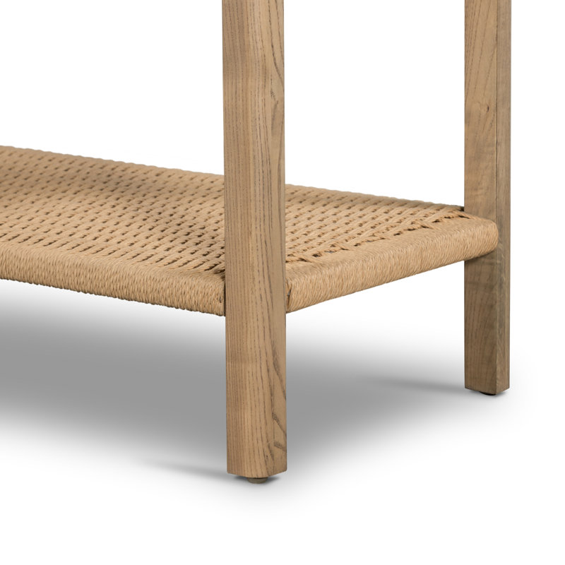 Zuma 55'' W Solid Wood Console Table, Natural Wood