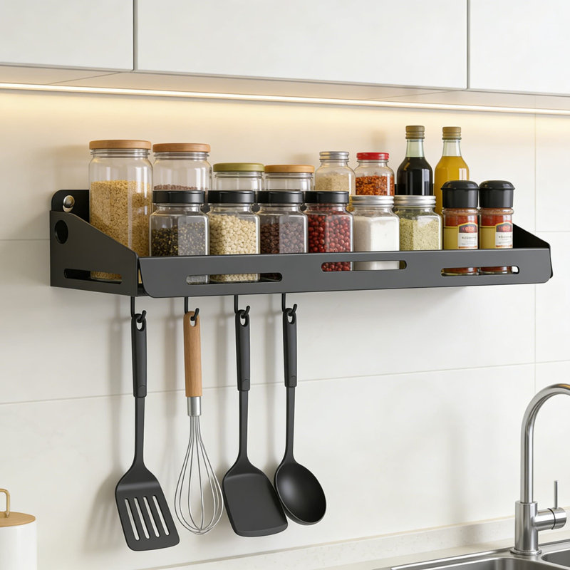 Support de rangement mural pour pinces - Rangement pour outils peu encombrant pour 12 outils