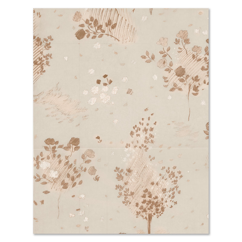 Sepia 1 Print by Paule Marrot, Unframed, 54" H x 42" W x 1.25" D