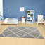 Myshaggy Collection Rugs Diamond Design in Grey-1843027057