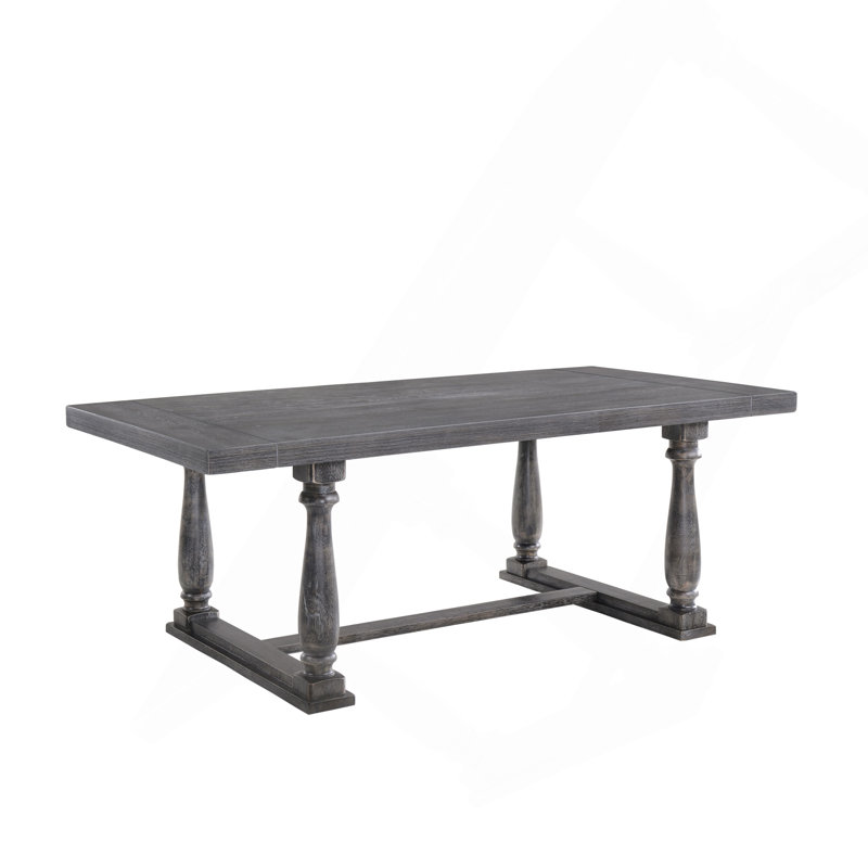Table de salle à manger grise Bernard