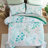 3-Piece Floral Quilt Set Soft Cozy Microfiber Lightweight All-Season Bedspread Coverlet-123215402-123215403