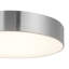 Musa 8-in Black dimmable LED Flush Mount-2004629527