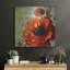 Winston Porter «Rouge From The Garden 3» par Art Licensing Studio, art mural en métal-1602491460