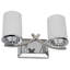 Éclairage pour meuble-lavabo 2 lumières en chrome-211942884