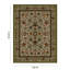 Artemis Machine Woven Wool Oriental Area Rug in Blush/Red/Black